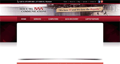 Desktop Screenshot of choicetel.com.au
