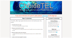 Desktop Screenshot of choicetel.net
